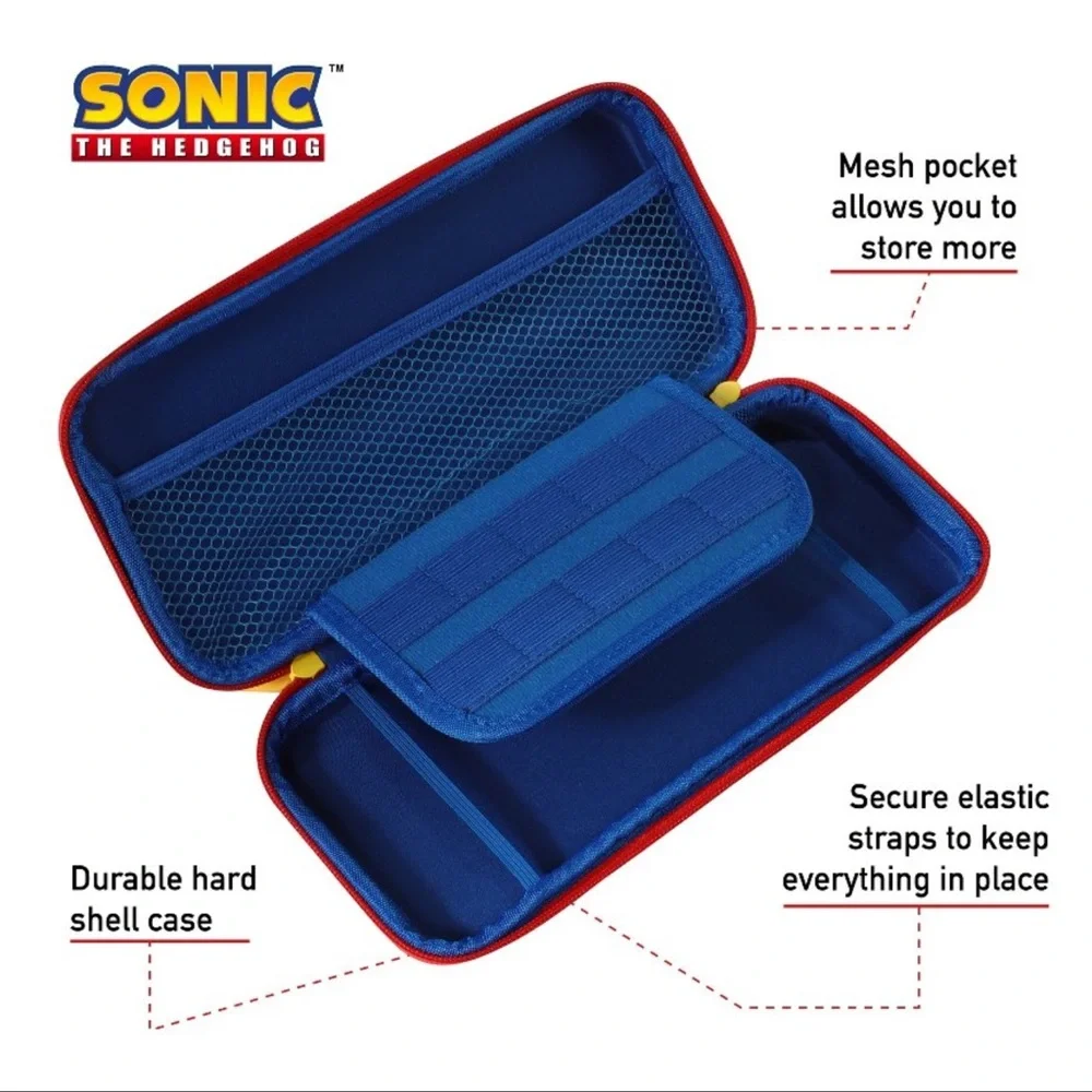 Sonic The Hedgehog Gaming Travel Case
